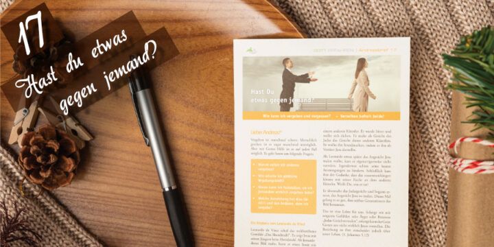 Andreasbrief 17 - Hast du was gegen Jemanden? Artikelbild
