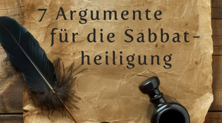 7 Argumente für die Sabbatheiligung Artikel