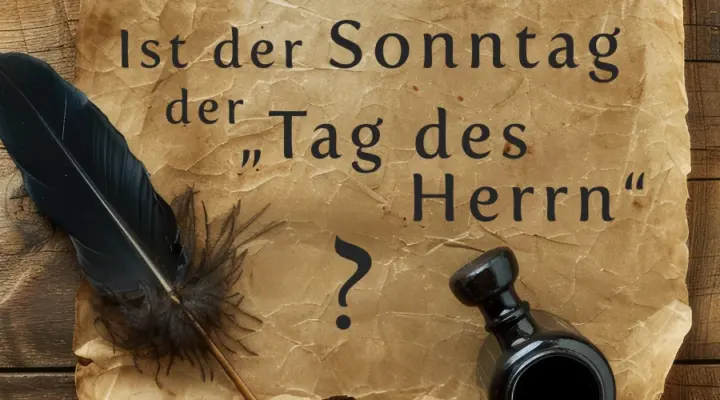 Ist der Sonntag der „Tag des Herrn“?