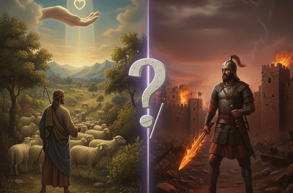 Liebe Gottes vs. Krieg und Völkermorde