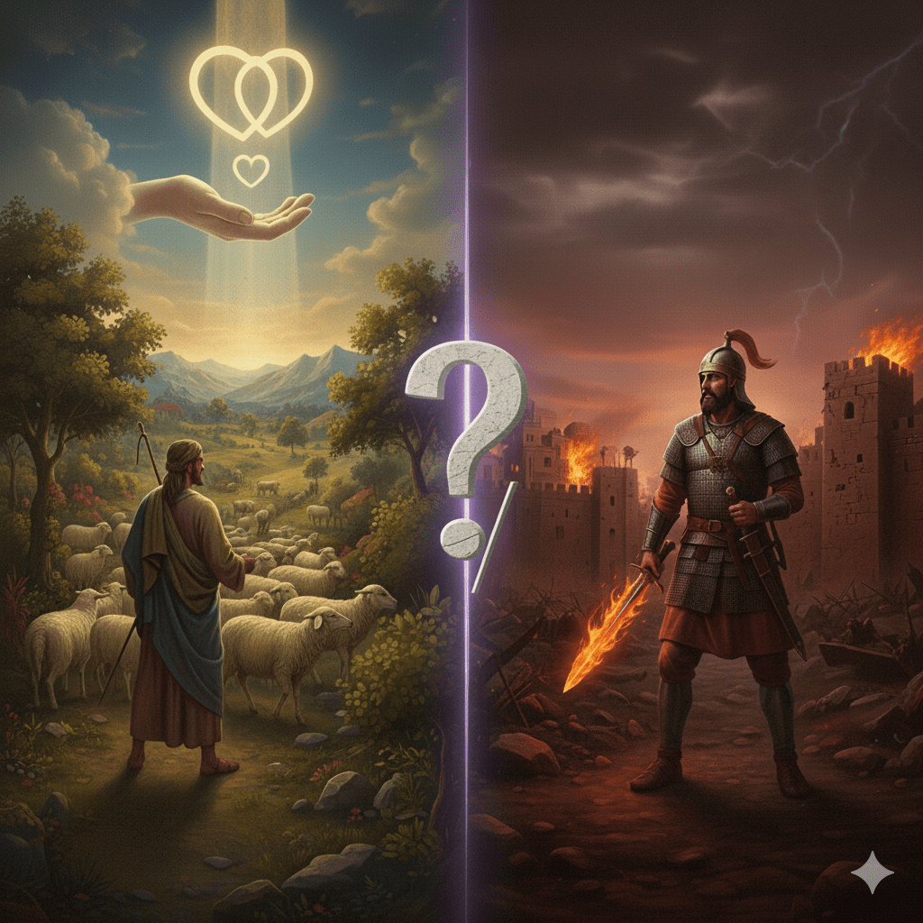 Start | Bibelstudienmaterial.org 28 - Liebe Gottes vs. Krieg und Völkermorde