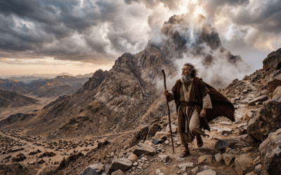 Moses Aufstieg Auf Sinai